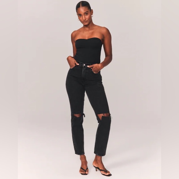 The 90s straight ultra high rise curve love jeans - Picture 3 of 3